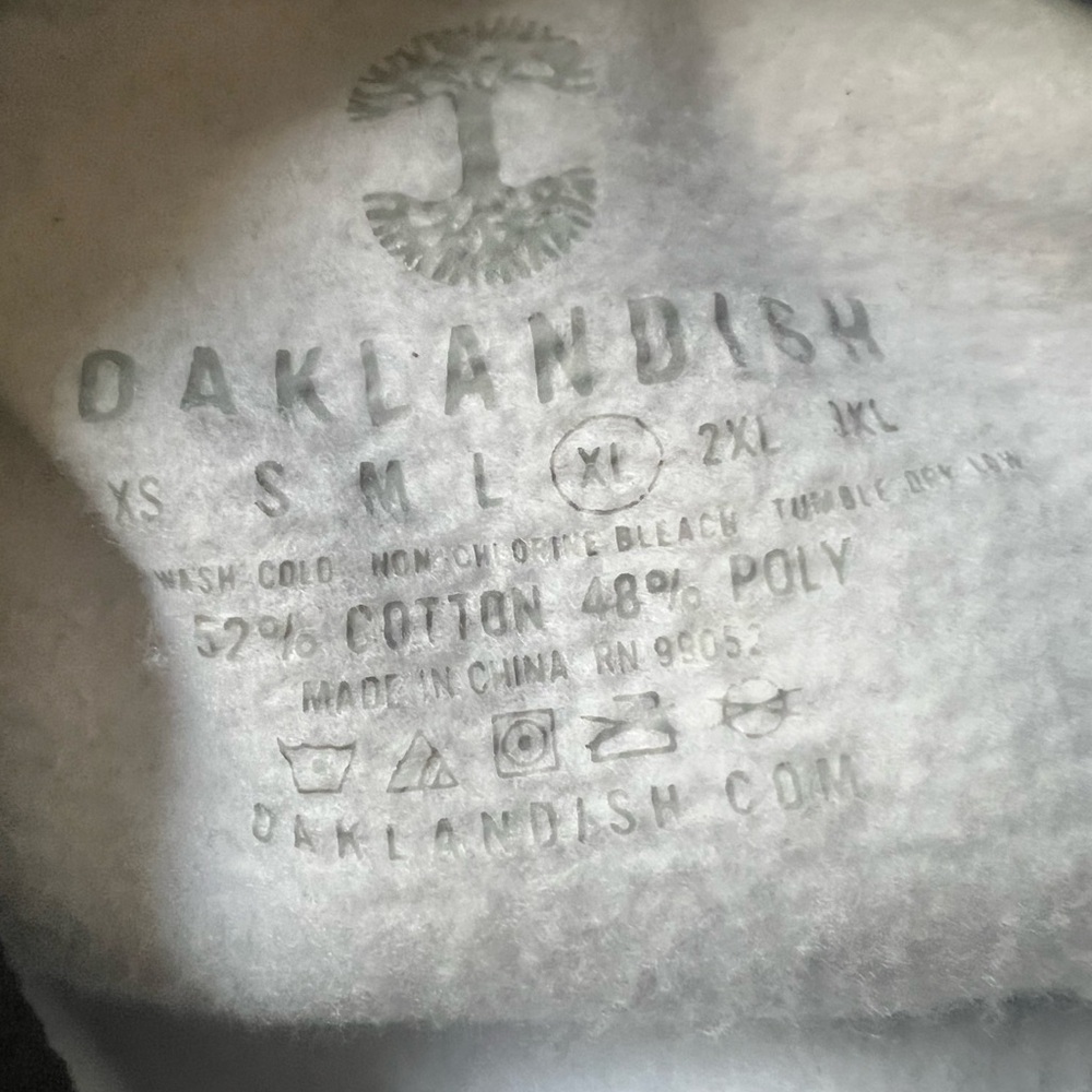 Oaklandish The Town Bay Area hoodie size Xl - Picture 4 of 4